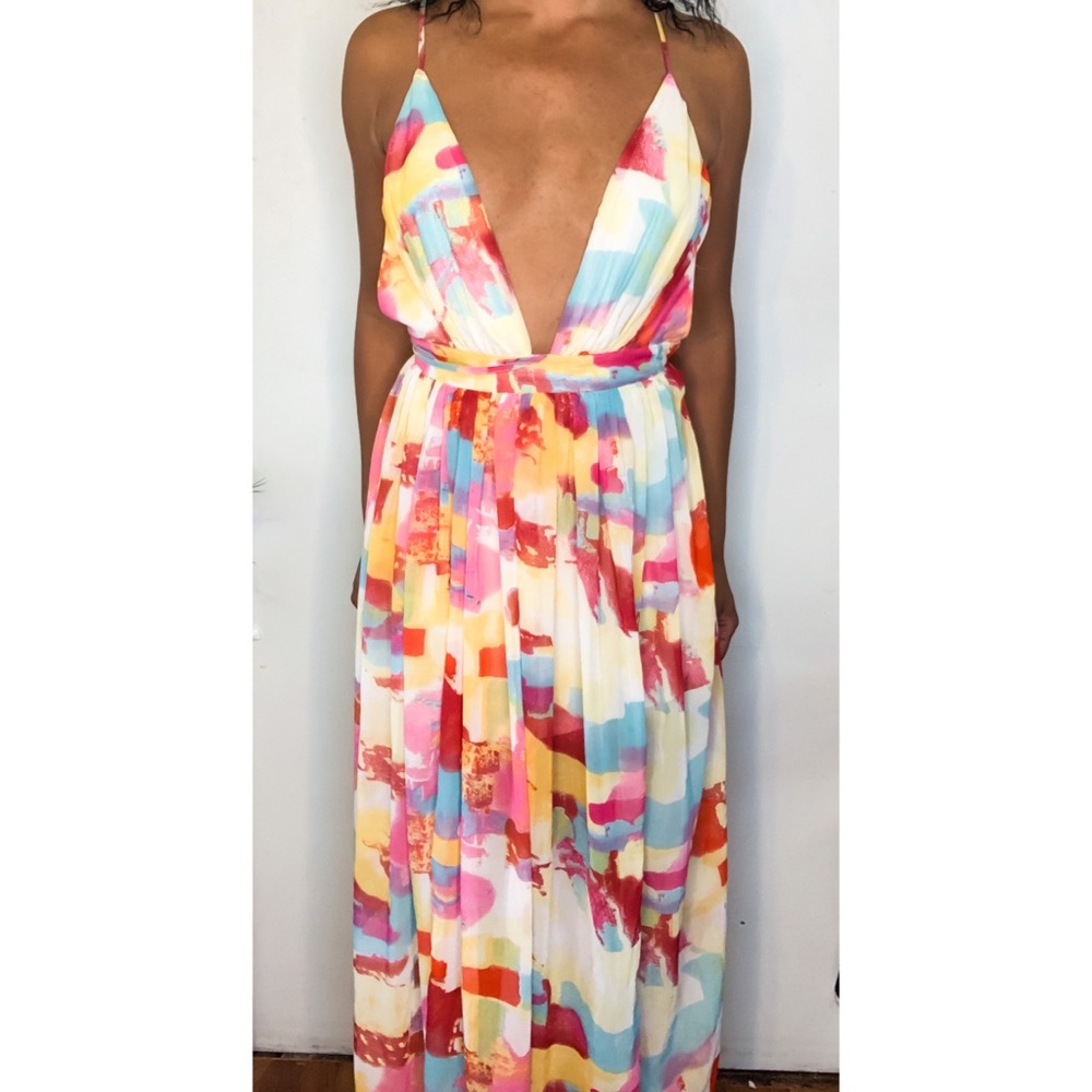 Multicolor Summer Sundress (Long)